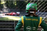 Heikki Kovalainen (Lotus) muss zuschauen