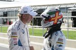 Uwe Alzen und Andy Priaulx (BMW)