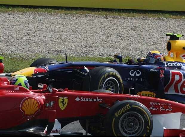 Titel-Bild zur News: Felipe Massa, Mark Webber