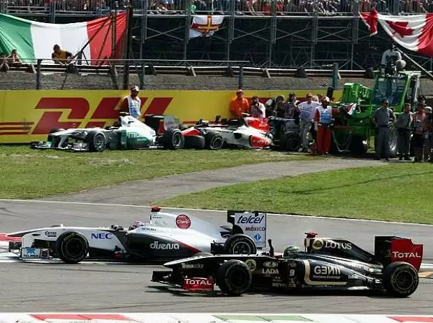 Bruno Senna, Sergio Perez Titel-Bild zur News: Bruno Senna, Sergio Perez