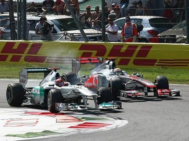 Michael Schumacher, Lewis Hamilton