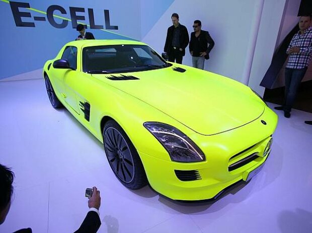 Titel-Bild zur News: Mercedes-Benz SLS AMG E-Cell