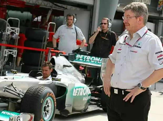 Titel-Bild zur News: Ross Brawn (Teamchef)