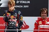 Bild zum Inhalt: Vettels Tränen: Todesfall überschattete Monza-Sieg