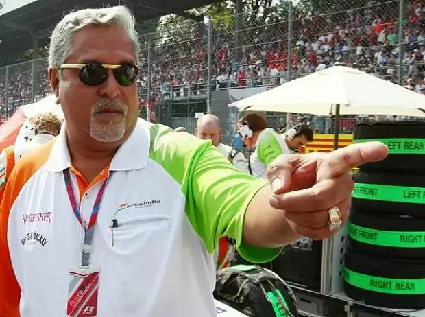 Vijay Mallya (Teameigentümer) Titel-Bild zur News: Vijay Mallya (Teameigentümer)