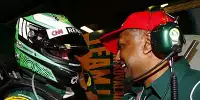 Heikki Kovalainen und Tony Fernandes