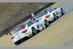 Die beiden BMW M3 GT des RLL-Teams von Dirk Müller/Joey Hand und Bill Auberlen/Dirk Werner