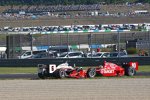 Ryan Briscoe (Penske) fand an der Aktion von Dario Franchitti (Ganassi) wenig Gefallen