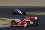 Scott Dixon (Ganassi) und Will Power (Penske) 