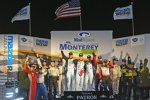 Das Podium des 6-Stunden-Rennens von Laguna Seca