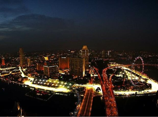 Skyline von Singapur