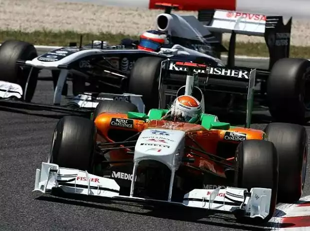 Rubens Barrichello, Adrian Sutil Titel-Bild zur News: Rubens Barrichello, Adrian Sutil