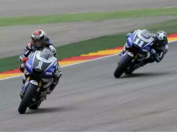 Jorge Lorenzo; Ben Spies Titel-Bild zur News: Jorge Lorenzo; Ben Spies