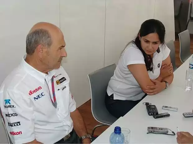 Peter Sauber und Monisha Kaltenborn Titel-Bild zur News: Peter Sauber und Monisha Kaltenborn