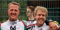 Bild zum Inhalt: Schumacher: "War ein Vorbild" für Vettel