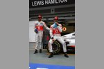Jenson Button (McLaren) Lewis Hamilton (McLaren) 