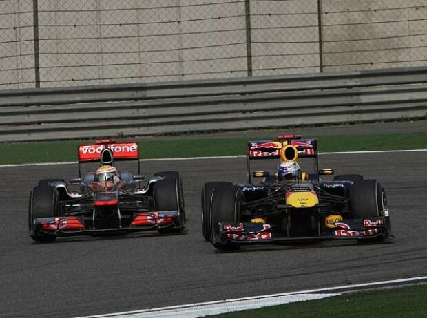 Sebastian Vettel, Lewis Hamilton