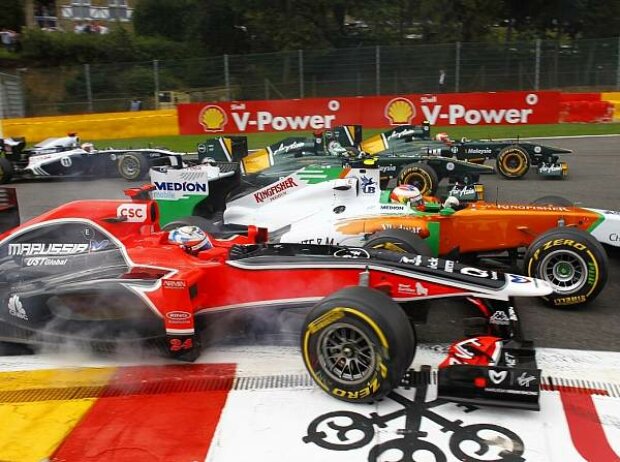 Paul di Resta, Timo Glock Paul di Resta, Timo Glock
