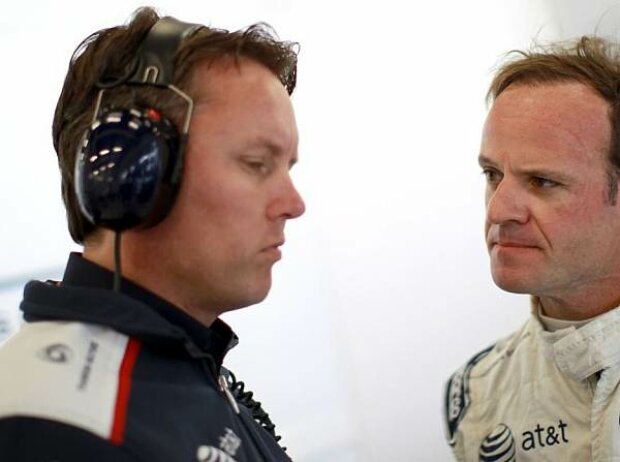 Rubens Barrichello, Sam Michael (Technischer Direktor) Rubens Barrichello, Sam Michael (Technischer Direktor)