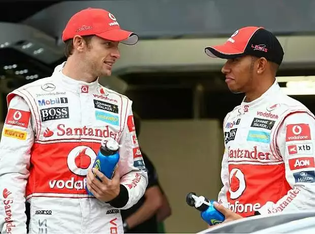 Jenson Button, Lewis Hamilton Titel-Bild zur News: Jenson Button, Lewis Hamilton