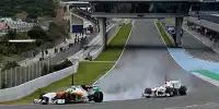 Bild zum Inhalt: Force India gibt im Kampf gegen Sauber alles