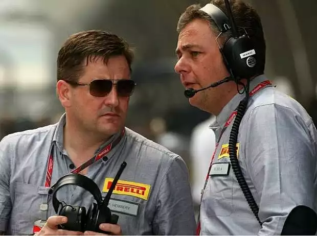 Titel-Bild zur News: Paul Hembery (links) und Mario Isola
