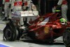 Bild zum Inhalt: Ferrari enttäuscht: Massa sauer auf Hamilton
