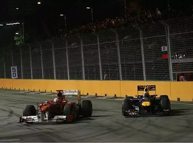 Fernando Alonso, Mark Webber Titel-Bild zur News: Fernando Alonso, Mark Webber