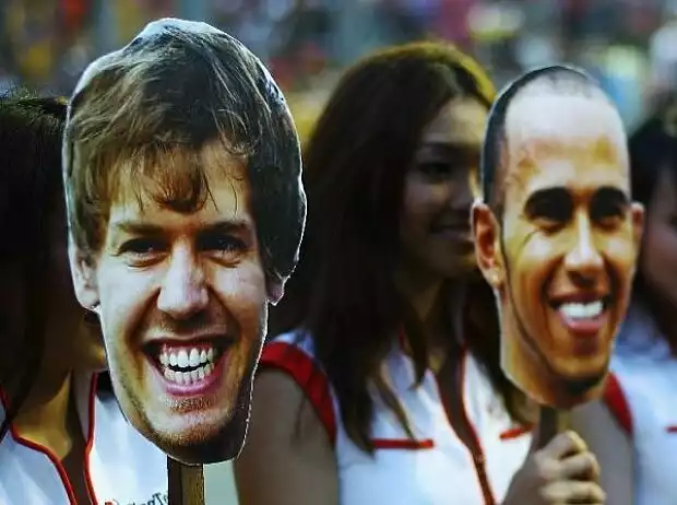 Lewis Hamilton, Sebastian Vettel Titel-Bild zur News: Lewis Hamilton, Sebastian Vettel