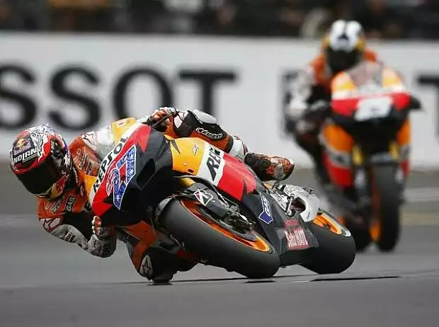Daniel Pedrosa, Casey Stoner Titel-Bild zur News: Daniel Pedrosa, Casey Stoner