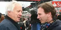 Charlie Whiting (Technischer Delegierte der FIA), Christian Horner (Teamchef)