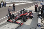 Dan Wheldon testet den Speedway-Kit des Next-Generation IndyCar von Dallara in Indianapolis