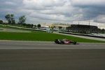 Dan Wheldon testet den Speedway-Kit des Next-Generation IndyCar von Dallara in Indianapolis
