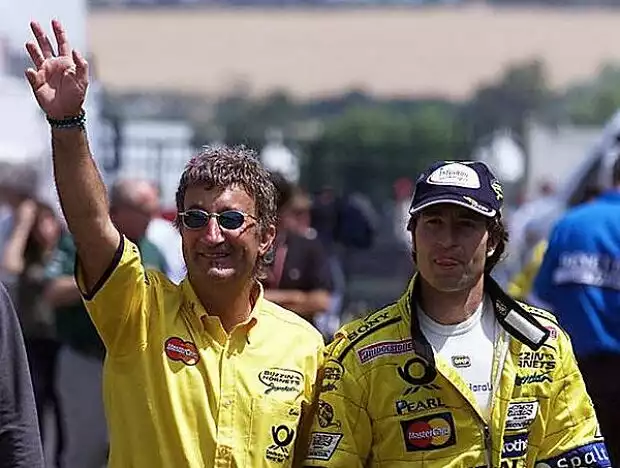 Eddie Jordan und Heinz-Harald Frentzen Titel-Bild zur News: Eddie Jordan und Heinz-Harald Frentzen
