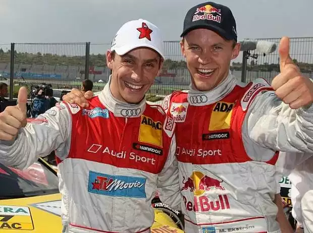 Mattias Ekström, Filipe Albuquerque Titel-Bild zur News: Mattias Ekström, Filipe Albuquerque