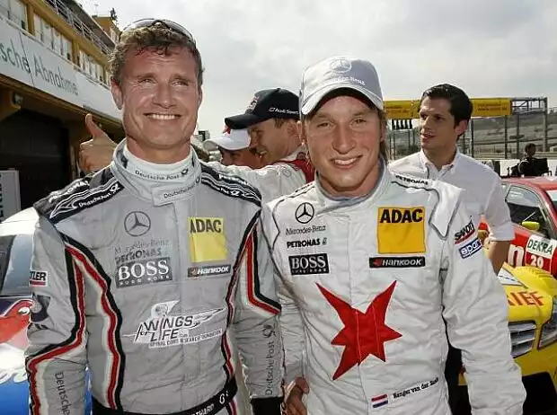 Renger van der Zande, David Coulthard Titel-Bild zur News: Renger van der Zande, David Coulthard