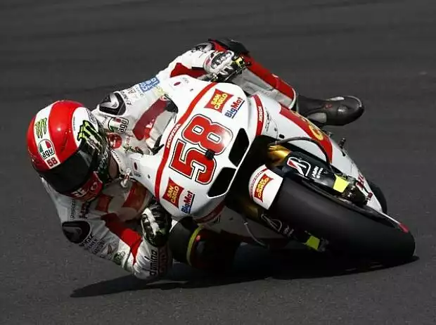 Marco Simoncelli Titel-Bild zur News: Marco Simoncelli