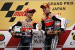 Daniel Pedrosa (Honda) Casey Stoner (Honda) 