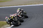 Colin Edwards, Hiroshi Aoyama und Antonio Elias