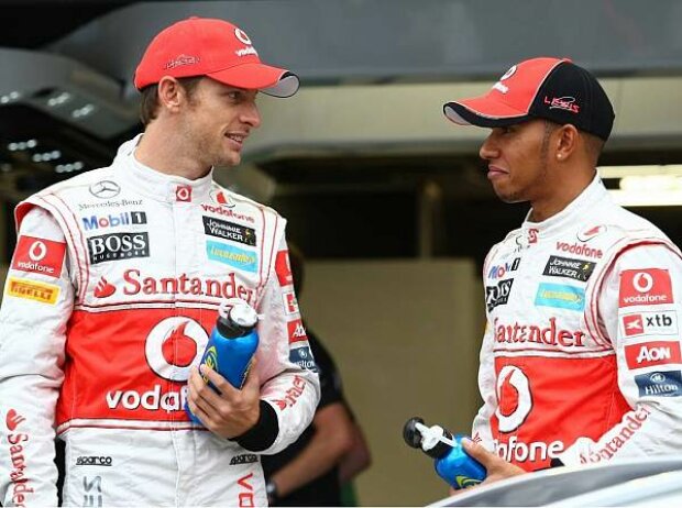 Jenson Button, Lewis Hamilton