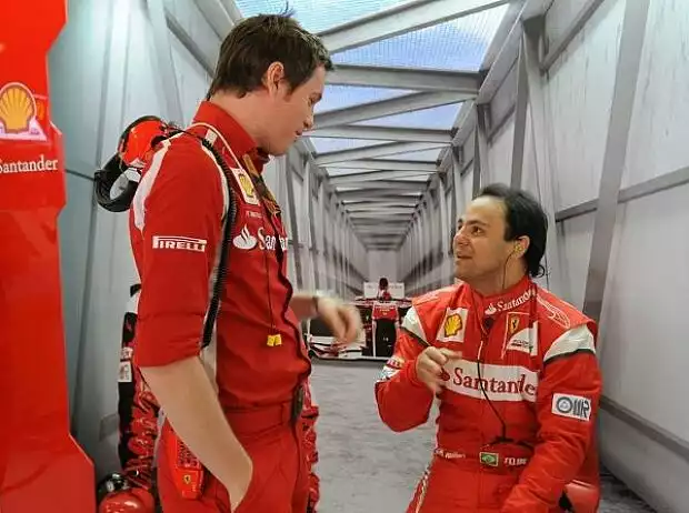 Rob Smedley und Felipe Massa Titel-Bild zur News: Rob Smedley und Felipe Massa
