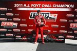 Scott Dixon gewann die A.J.-Foyt-Trophy für den punktbesten Oval-Piloten der Saison