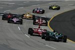 Dario Franchitti (Ganassi) führte die meisten Runden im Rennen