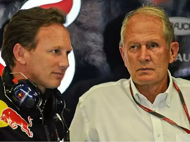 Christian Horner (Teamchef), Helmut Marko (Motorsportchef) Titel-Bild zur News: Christian Horner (Teamchef), Helmut Marko (Motorsportchef)