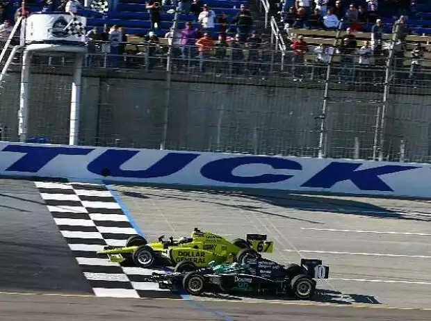 Dario Franchitti, Ed Carpenter Titel-Bild zur News: Dario Franchitti, Ed Carpenter