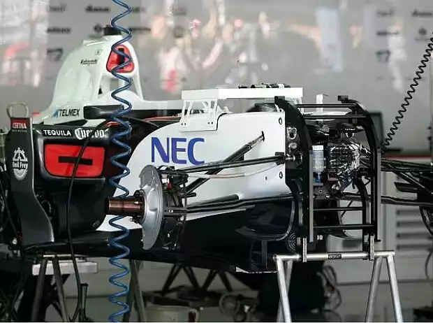 Sauber-Ferrari C30 Titel-Bild zur News: Sauber-Ferrari C30