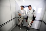 Pastor Maldonado und Rubens Barrichello (Williams) 