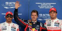Bild zum Inhalt: Neun Tausendstel: Vettel doch vor Button!