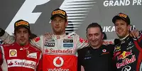 Bild zum Inhalt: Suzuka: Button besiegt den neuen Weltmeister!