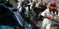 Bild zum Inhalt: Mercedes: Fahrer präsentieren sich in Top-Form